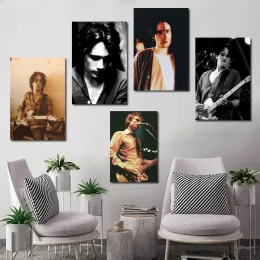 Calligraphy jeff buckley poster Decorative Painting 24x36 Canvas Poster Wall Art Living Room Posters Bedroom Painting