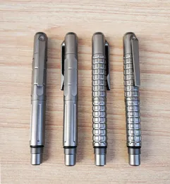 EDC Titanium Eloy Tactical Pen Skriv signatur Pennor Cool Stick Screwnriver Tool Selfdefensive Outdoor Broken Window Tools Factor8916961