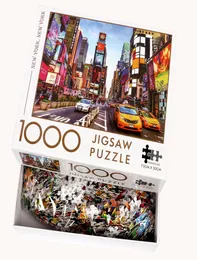 Jigsaw Buzzles 1000 قطعة لعبة ألغاز التجميع الخشبي للبالغين لعبة الأطفال الأطفال التعليمية 4272944