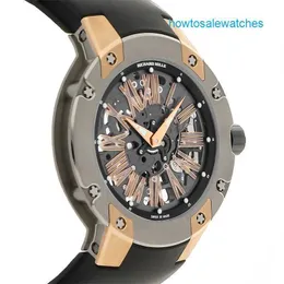 Relógio casual RM Relógio Celebrity Watch RM033 Relógio masculino extra plano de titânio para carro RM033 AMTI SEA