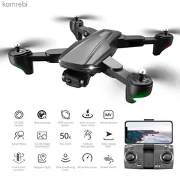 Drones R20 GPS Drone with 6K HD Dual Camera 5G Wifi Aerial Photography Optical Flow Positioning Quadcopter to Return Toy Gift 24313