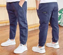 Famli Big Boy Pants Dzieci Sprężne presie chłopięce paty męskie dzieci 039S Casual Spodnie Koreańska wersja dzieci039s 210828673890