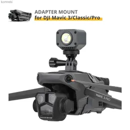 Suporte de adaptador de drones para DJI Mavic 3/Pro/Classic Drone Light Suporte de expansão multifuncional para acessórios de drones da série Mavic3 24313