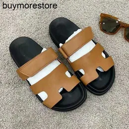 Chypres Slippers 7a Genuine Leather Sandals Home Slippers vert Slippers Classic vintage mules Summer Lady Leather Flops Top Men Women0HPEFHMV