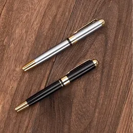 Bollpoint Pennor Promotion Luxury MSK145 Black Harts Ballpoint Pen Högkvalitativ skrift Bollpunkt Pender Stationery School Office Suppl DHBB