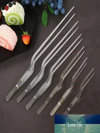 1pcs paslanmaz çelik barbekü maşaları sunum sunum mutfak aracı birden çok tip gümüş kaplama şef gıda tweezer barbekü klip9559336