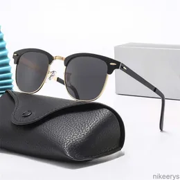 Luxus-Designer-Sonnenbrille für Damen und Herren, Brillen, Marke, Mode, Fahren, Vintage, Reisen, Angeln, Halbrahmen, Sonne, Uv400, hohe Qualität, 5EQD