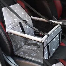 Dog Car Seat Covers xford Car Travel QET CARRIER Dogs Pillow Cage Collapsible Crate Box Carrying Bags Pets Supplies Transport Chi240z