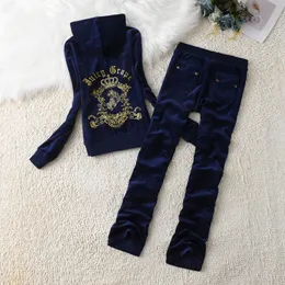 2024 Spring/Autumn New Velvet Sports Set Juicy Grape Fashion Casual Hoodie and Pants Suits Two Piece Set