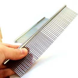 2017 Dog Cat Pet Grooming Comb Pet Supplies Product Stainless Steel Cleaning Grooming251U