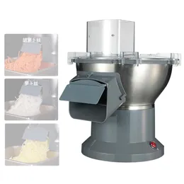 200W Commercial Vegetable Cutter For Pickled Cabbage Pepper Potato Lemon Mango Electric Vegetable Shredder Slicing Cutting Machine