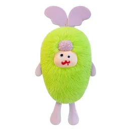 2024 Nuovo simpatico mostro della dopamina carota peluche cuscino ragazza che dorme bambola confortevole bambola grande all'ingrosso