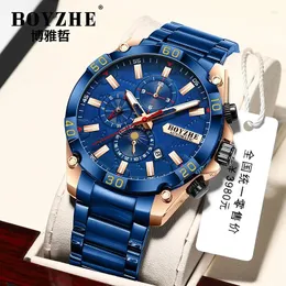 Wristwatches BOYZHE Fashion Men's Watch Multi-functional Mechanical Automatic