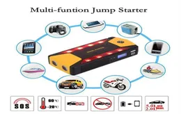 82800MAH 12V Pack Car Jump Starter Emergency Charger Booster Power Bank Battery 600A för spelkonsol med lagring Bag259x4066945