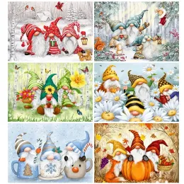 Stitch 5D Diamond Painting Gnomes Picture Diamond Mosaic Diy вышиваемя вышивка Art Cross Stitch Kit Home Decor New Collection 2023 Рождество