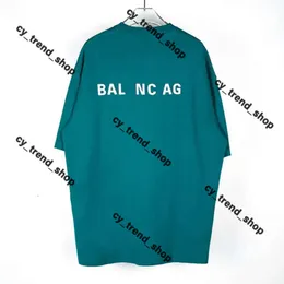 Balanciaga 셔츠 디자이너 셔츠 Newbalace Belenciag Plus Men Tshirt 폴로 둥근 목 자자 자수 인쇄 폴라 스타일 여름 착용 거리 순수면 파리 셔츠 268