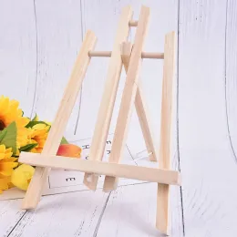 Nummer Gatyztory Beech Wood Table Easel Stand to Painting Craft Wood Vertical målningsteknik Specialhylla för konstmaterial