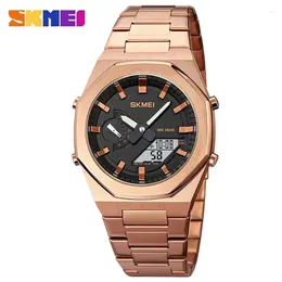 Orologi da polso Orologio elettronico sportivo multifunzione Studente da uomo Cinque set Sveglia Business Impermeabile