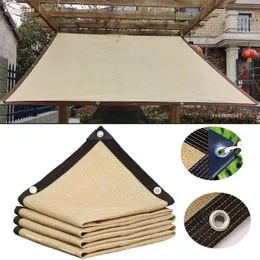 shading garden awning candle outdoor camping awning balcony windows thermal insulation sun shade net pool summer sunscreen nets 240309