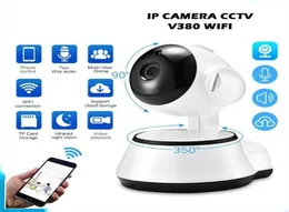 IP 카메라 Wi -Fi V380 HD 720P 두 방향 캠크 캠 웹캠 IPCAM KAMERA CCTV 원격 모니터링 3999964