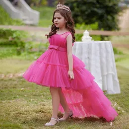 Abiti per ragazza MQATZ Abito estivo 1 anno Rosso Puffy Tutu per bambini Battesimo Principessa Trailing Vestido Bambino Bambini Battesimo Vestiti per bambini