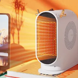 Schaar Xiaomi Electric Heaterポータブルデスクトップ暖房ファンミュートルーム暖房ストーブ一定温度冬のエアブロワーハンドウォーマー