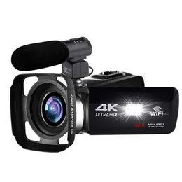 디지털 카메라 캡처 Rise -4K Camcorder 48MP 야간 비전 WiFi 제어 디지털 카메라를 사용하여 Crystal Clear 영상을 캡처합니다. VOTIOA에 적합합니다.