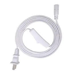 Belysning Switch Accessories LED Länkbar sladdkontakt Kabel Kraftförlängningstråd för T5 T8 Tube Light3680057