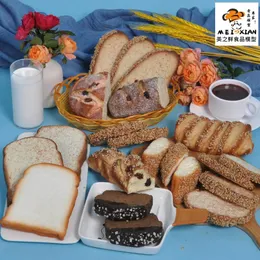 Декоративные цветы, искусственная еда, искусственный хлеб, имитация модели, мягкий искусственный торт, хлебобулочные изделия, реквизит для декора