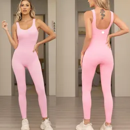 LL-8150 Women LU Jumpsuits Yoga Outfits Bodysuit LL Tance Gym One Eart