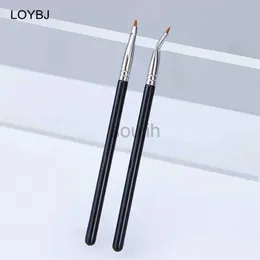 Makeup Brushes Bend Head Eyeliner Brush Eye Detail Makeup Brush Under Eyes Tear Trough Concealer Brush Fine Beauty Maquiagem ldd240313