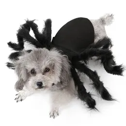 Halloween Pet Dog Clothes Plush Spider Dressing Up For Small Dogs Cats Cosplay Funny Party Puppy Costume For Chihuahua Yorkie 2012263U