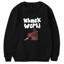 Tierra Whack Whack Whack Dünya Albümü 2024 Tur Unisex Uzun Kollu Sokak Giyim Erkekleri Kadın Sweatshirt Hip Hop Giysileri
