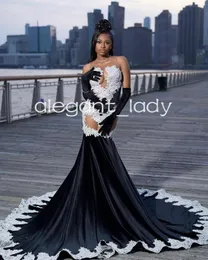 Flowy Black White Prom Dress Dresses Hot Half Black Half White Long Sleeves  Mermaid Prom Dresses