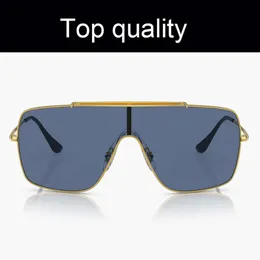 Glasögon lyxiga solglasögon vingar II Design för män Kvinnliga nyanser som rider sol med läderfodral Clean Tyg och detaljhandelspaket 3697 RAIES BAN N7AD