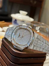 Babyysbreath Diamonds Watch Męskie zegarki 904L STALOWE RELOJES 40 mm 324 Automatyczny ruch mechaniczny BE Lukse Luksusowe zegarek zegarki