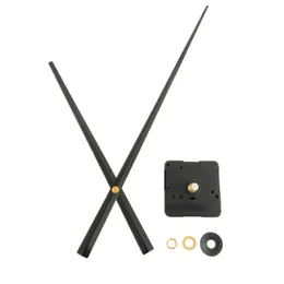 10Sets Diy Wall Quartz klockrörelse Mekanism Ersättningssatser Stora klocka Händer Högt vridmoment Clockwork Repalation Parts259K