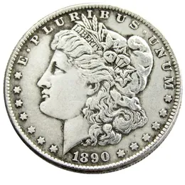 США 1890-P-CC-O-S доллар Моргана посеребренные копии монет металлические ремесленные штампы заводские 312p