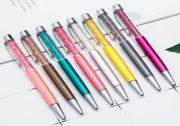 145x10cm new product whole exquisite crystal pen gift rhinestone pen business gift oily metal ballpoint pen5305041