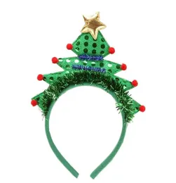 Erwachsene Kinder LED blinkendes Stirnband leuchten Haarband für Weihnachtsbaum Feiertagsdekoration Partyzubehör Geschenk Navid QylYhi6031194