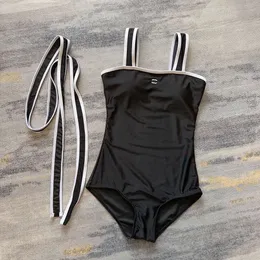 Chanells Frau Designer Luxuskanal Girl Badeanzug One -Stück Schwimmanzug
