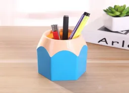 Simpatico POP Portapenne creativo Vaso Portapenne colorato Pennello per trucco Articoli di cancelleria Accessori da scrivania Forniture per la conservazione dei regali4603219