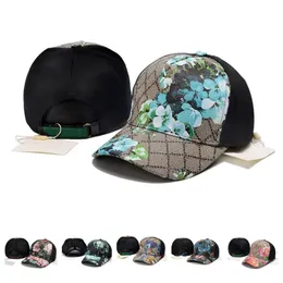 Lüks Casquette Moda Tasarımcıları Hat Street Street Sunscreen Caps Mektup Beyzbol Kadınlar ve Erkekler Güneşlik Kapı Spor Top Kapakları OU342W