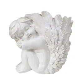 Sadzarzy statua anioła spreparowana głowa twarz doniczka garnek kwiatowy z otworem idealnym na majsterkowanie Sukulenty Man Piver lub gnome podwórka