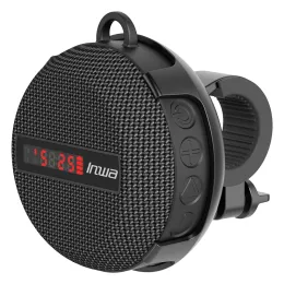 Speakers Speed Clock Display Wireless Cycling Bike Bluetooth Speaker Outdoor Portable Waterproof Subwoofer Mega Bass TF AUX Playback