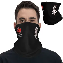 Schals Kyokushin Karate Bandana Halsabdeckung Bedruckt Kanji Taijutsu Sturmhauben Wickelschal Warmes Stirnband Angeln Unisex Erwachsene Waschbar