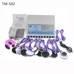 TM-502 Elektrostimulering EMS-bantningsmaskin Elektroestimulador Electric Muscle Stimulator