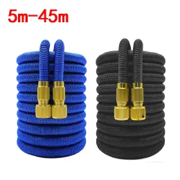 Reels 5m45m Garden Hose Extensible Watering Lawn Mangueras Para Jardin Flexible Magic Pipe Agricultural Irrigation Tool Dropshipping