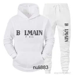 Męskie Balmanly Ballmainly Ballman Balmin Balmani M3xl Designer Desigers for Tracksuits Tracksuit Hoodie Suit Pure Cotton Fashion 52OH Bluza Sportswear DW44