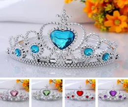 Högkvalitativa barn039s Crown Princess Headbonad Headband Plastic Hair Hoop Crown Hair Accessories 300pcslot T2I0206852847